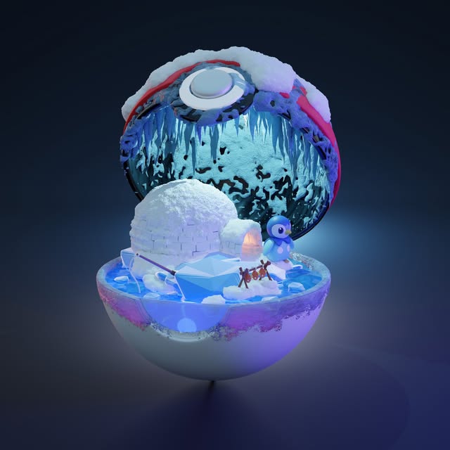 Pokéball — Biome Glace