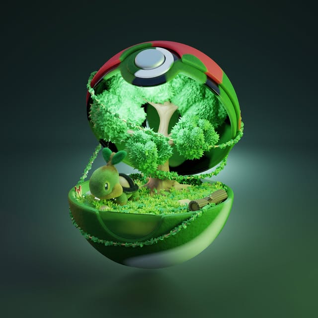 Pokéball — Biome Plante